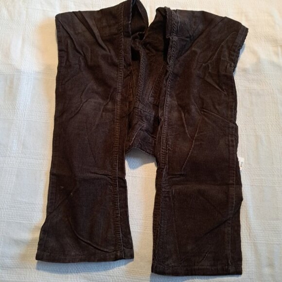 Gap kids boys size 14, brown corduroy pants, have defects pictured NWT - Picture 4 of 7